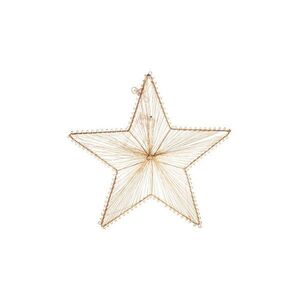 Aranyszínű elemmel működő karácsonyi fénydekoráció – Dakls kép
