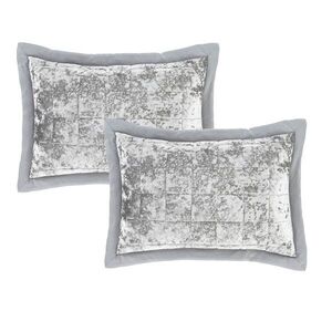 Bársony párnahuzat szett 2 db-os 50x75 cm Crushed Velvet – Catherine Lansfield kép
