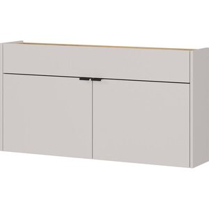 Krémszínű függő szekrény 110x57x22 cm Ameca – Germania kép