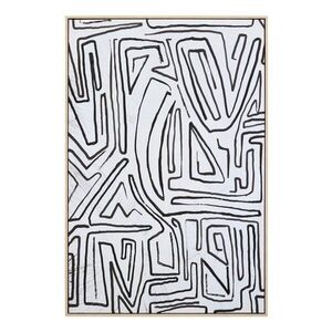 Keretezett-vászon kép 83x123 cm Astratto – Premier Housewares kép