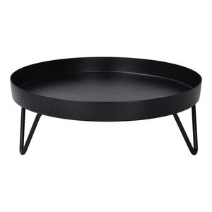 Fém dekoratív tálca ø 24 cm – Dakls kép