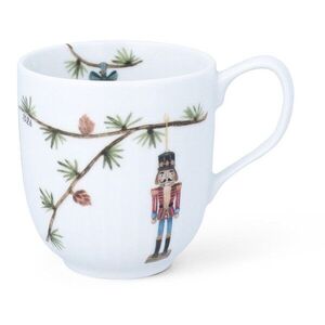 Fehér porcelán bögre karácsonyi mintával 330 ml Hammershøi Christmas – Kähler Design kép