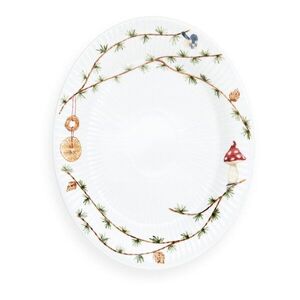 Porcelán tálca karácsonyi mintával 22, 5x28, 5 cm Hammershøi Christmas – Kähler Design kép