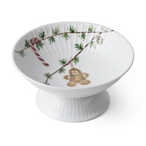 Fehér porcelán tál karácsonyi mintával ø 16 cm Hammershøi Christmas – Kähler Design kép