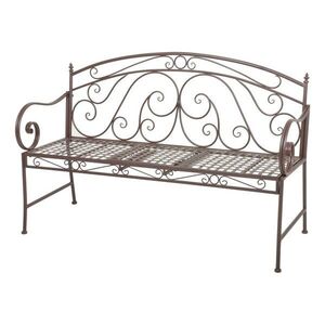 Barna fém kerti pad Saket – Garden Pleasure kép