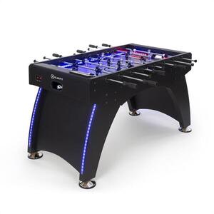 KLARFIT Arrowhead, asztali foci, 117 x 68, LED megvilágítás, automatikus gólszámláló, fekete kép