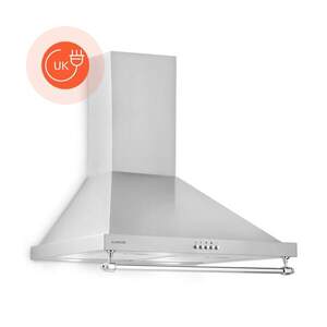 Klarstein Montblanc 60, páraelszívó, 610 m³/ó, 165 W, 2 x 1, 5 W LED, díszléc kép
