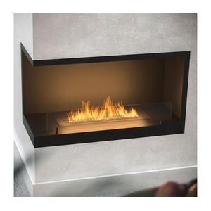 InFire - Sarok biokandalló 80x45 cm 3kW fekete INSIDE L 800V2 kép