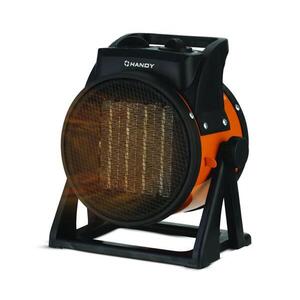 Kerámia fűtőelemes látor 1000/2000W/230V narancssárga/fekete 51112 kép