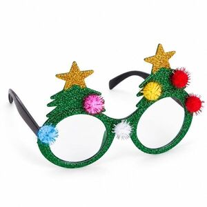 CRAZY CHRISTMAS szemüveg karácsonyfa kép