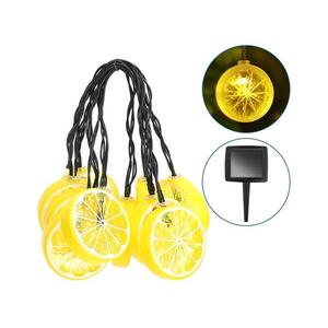 B.V. - LED napelemes lánc 10xLED/3, 8m IP44 meleg fehér 102704VRJ kép