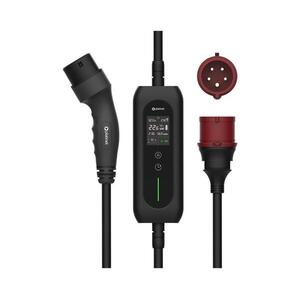 Elektromos autó töltőállomás Type 2, 5 m, 22 kW, 32 A, IP54, Tuya EV_PPCW5M22 kép