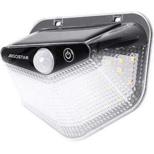 B.V. - LED napelemes lámpa érzékelővel, 3, 7 V, 6500 K, 500 mAh, IP65, fekete B1020136K kép