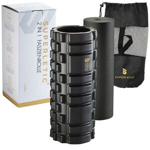 Capital Sports Tomaj Elite, fasciális henger, 2 az 1-ben, 33 × 14 × 14 cm, állandó forma, tömeg: 1 kg kép