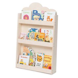 Mobli Dotty, Natural Haus, gyermek könyvespolc, Montessori, multiplex, 60 x 95 x 13 cm kép