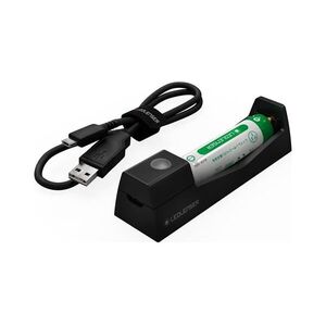 Ledlenser 500986 - Akkumulátortöltő 1x Li-ion 5V + akkumulátor 750 mAh 500986 kép