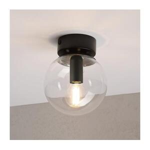 Mennyezeti lámpa ELIAS 1xE14/5W/230V, átmérő 13 cm, fekete/átlátszó LM-1.339/CZARNY/TRANSPARENT kép