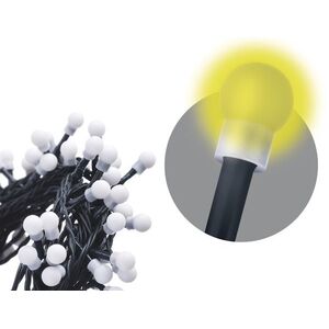 LAALU LED fényfüzér - gömbölyű, meleg fehér, 48 m kép