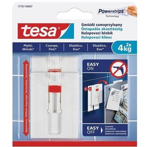 tesa állítható öntapadós akasztószög, csempére és fémre, 4 kg kép