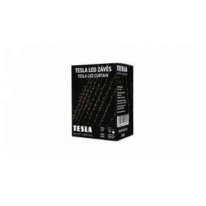 Tesla dekoratív fényfüggöny, 2700K, 120LED, 1m x 2m + 3m kábel, 230 V, IP44 kép