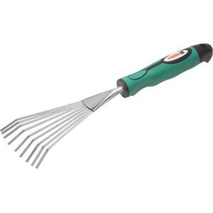 MEISTER Hrábě na listí malé nerezové, ergonomická rukojeť, šířka 72 mm kép