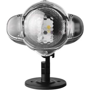 LAALU LED karácsonyi fényprojektor - hógömbök - beltéri és kültéri kép
