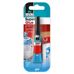 BISON SUPER GLUE GEL 2 g Jumbo Card kép
