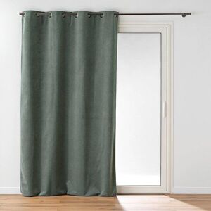 Khaki bársony függöny 140x260 cm Olympe – douceur d'intérieur kép