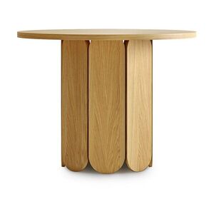 Soft étkezőasztal tölgyfa dekorral, ø 98 cm - Woodman kép