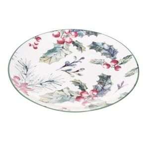 Fehér desszertes porcelán tányér ø 19 cm – Dakls kép