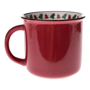 Piros porcelán bögre 380 ml – Dakls kép