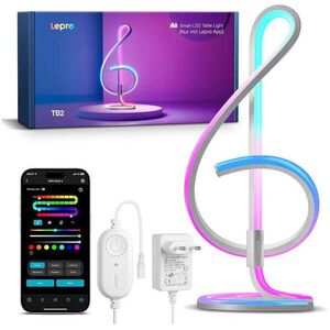 Lepro TB2 AI Smart RGBIC asztali lámpa, Wi-Fi és Bluetooth kép