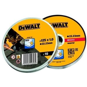 DEWALT DT3507-QZ vágókorong, 125×1 mm, 10 db kép