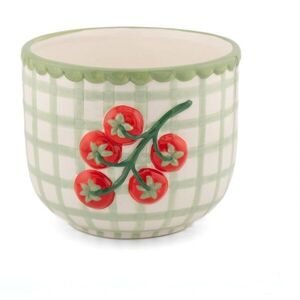 Porcelán kézzel festett kaspó ø 12 cm Tomato – Sass & Belle kép