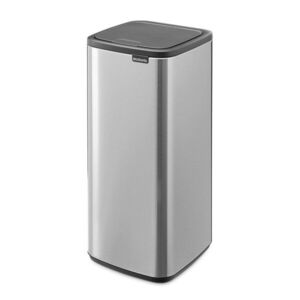 Matt ezüstszínű acél érintésre nyíló szemetes 30 l Bo Touch – Brabantia kép