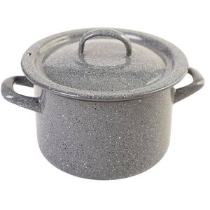 Metalac Kámen Klasik mély, zománcozott fazék fedővel, 18cm, 3 l kép