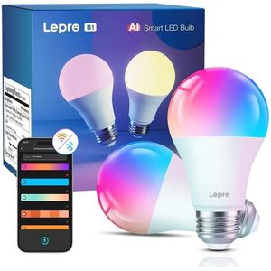 Lepro B1 AI okos izzó E27 RGBCW WiFi és Bluetooth 8.5 W 806 lm, 2 db kép