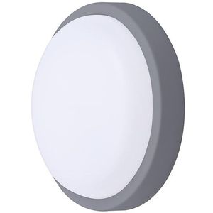 Solight LED kerek kültéri világítás, 17cm, szürke kép