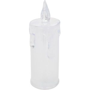 Atmosphera világító LED gyertya, meleg fehér, 15cm magas kép