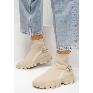 Milo bézs high-top sneakers kép