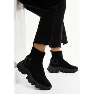 Merliah fekete high-top sneakers kép
