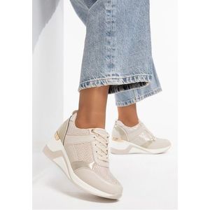 Corrine bézs telitalpú sneakers kép
