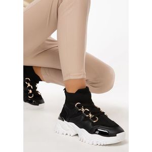 Sheridan fekete high-top sneakers kép