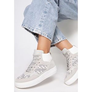 Allegria szürke high-top sneakers kép