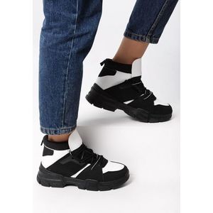 Futuristic v2 fekete női sneakers kép