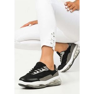 Mena fekete női sneakers kép