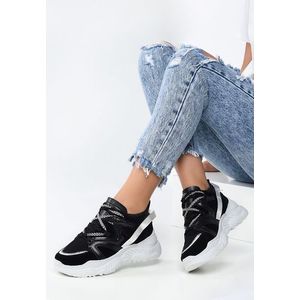 Geneve fekete női sneakers kép