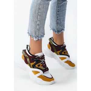 Geneve sárga női sneakers kép