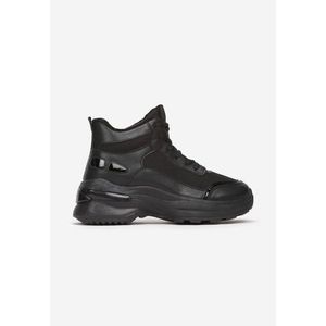 Merela fekete high-top sneakers kép