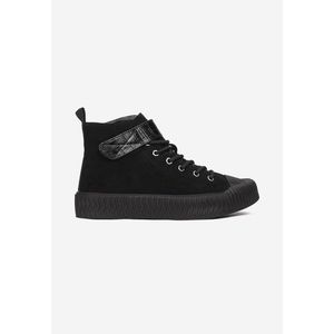Celia fekete high-top sneakers kép